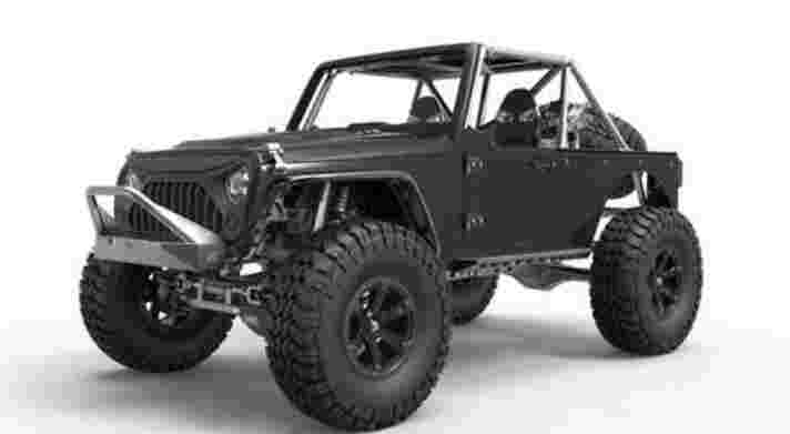 攀爬遙控模型車